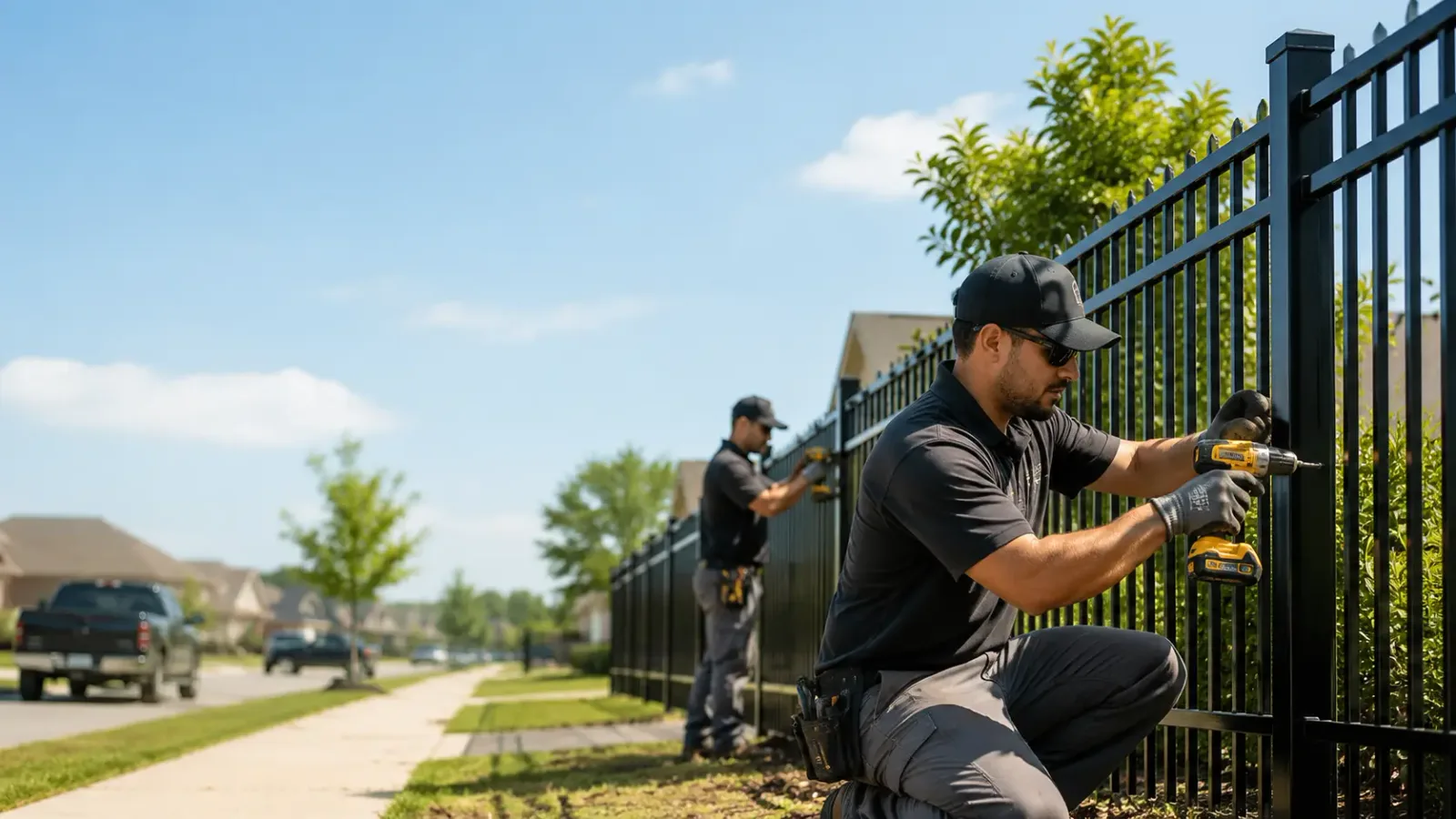 Metal Fence Installation in Franklin, WV